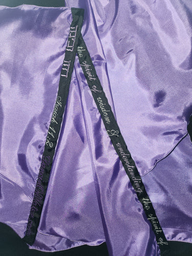 11 Spirits of God - Understanding (Purple) (Solid Fabric)